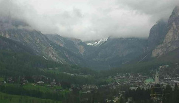 Slika pregleda web-kamere Cortina d'Ampezzo - Monte Faloria